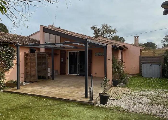 Maison 4p Bord De Avec Jardin Semesterbostad *