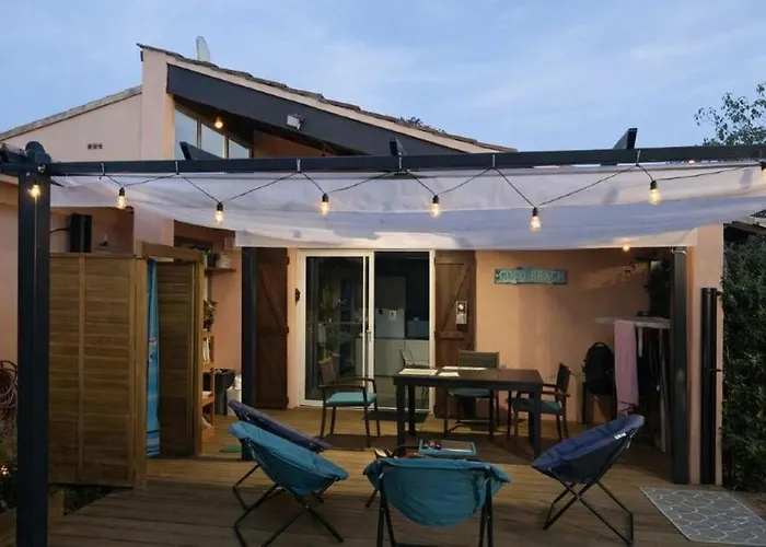 Maison 4p Bord De Avec Jardin * Zonza
